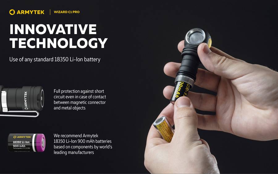 Prezent&aacute;cia čarodejn&iacute;ka C1 Pro Armytek Lamp: Slide N &deg; 12